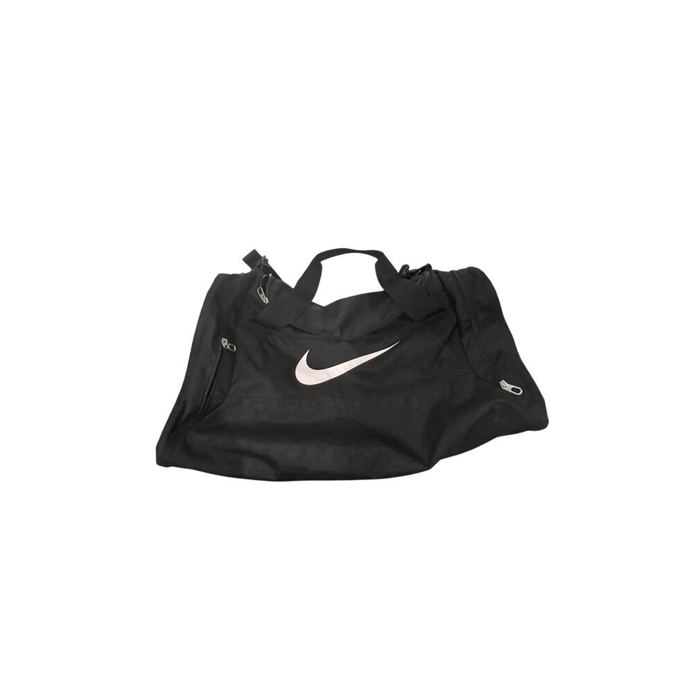 Nike Brasilia 9.5 Black Medium 60L Duffel Gym Bag